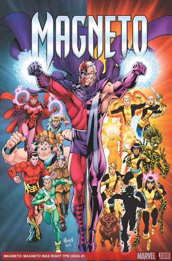 The collected edition of my recent MAGNETO mini-series (with art by the great @ToddNauck) is out this week! It's a deep dive into the life and times of one of the most complex, conflicted, and nuanced characters in the Marvel Universe.