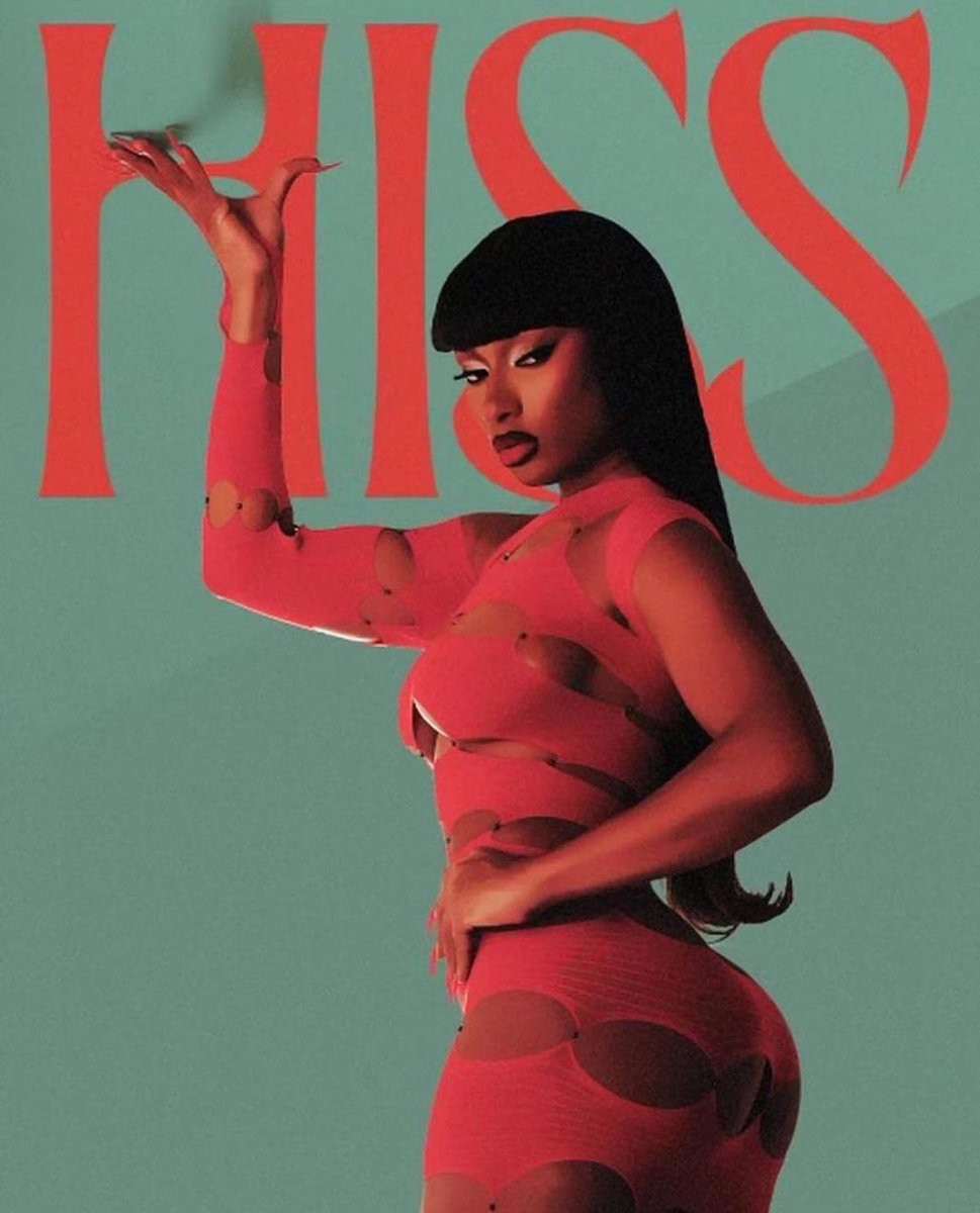 floppalace's tweet photo. Megan just went #1 SOLO as an independent artist despite all the odds posed against her. all my hotties reply with “Congratulations Megan” in the comments! 🐍💋❤️ https://t.co/lJHzOuCItC