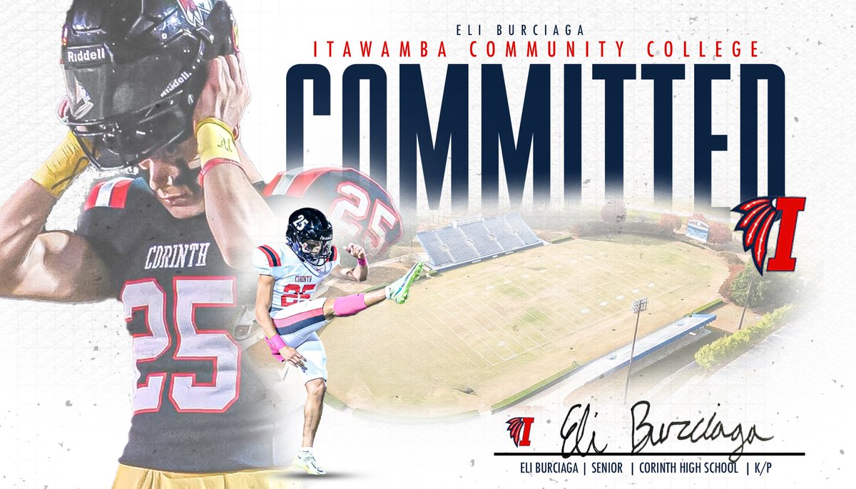 Eli James Burciaga (@eliburciaga04) on Twitter photo First off I want to give thanks to God, and secondly would like to thank my family and coaches for supporting me in all I do. With that being said I am happy to say that I have committed to Itawamba Community College! Roll Tribe!! <a href="/LetsGoICC_FB/">LetsGoICC_FB</a> <a href="/Coach_TMacon/">Travis Macon</a> <a href="/KMO41AMN/">“COACH K” Kareem Moore</a> #AGTG First off I want to give thanks to God, and secondly would like to thank my family and coaches for supporting me in all I do. With that being said I am happy to say that I have committed to Itawamba Community College! Roll Tribe!! <a href="/LetsGoICC_FB/">LetsGoICC_FB</a> <a href="/Coach_TMacon/">Travis Macon</a> <a href="/KMO41AMN/">“COACH K” Kareem Moore</a> #AGTG