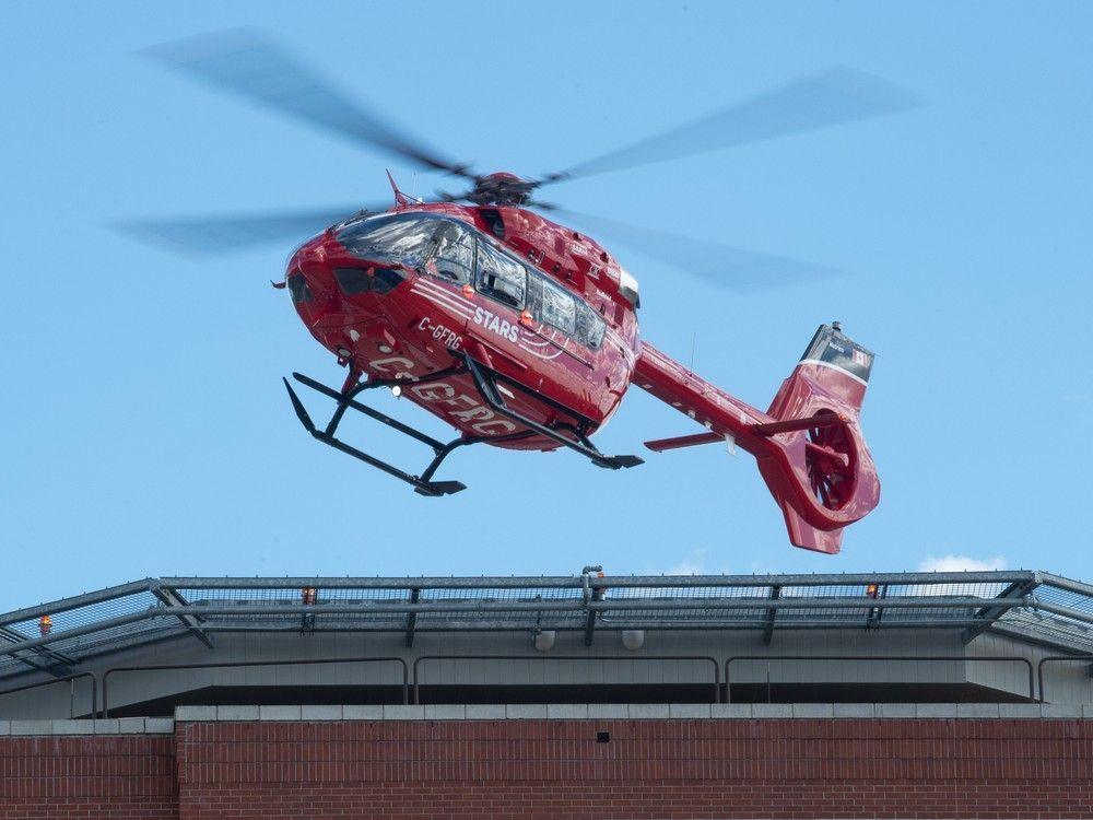 TheStarPhoenix's tweet photo. STARS conducts first-ever transfer of a newborn by air: A newly designed cabin of one of the fleet's helicopters has made air transport of infant patients possible.
#sask  #health  #STARS #AirAmbulance  #yxe  #yqr  https://t.co/zB3PzxVf3O https://t.co/ON3l6Le8FB