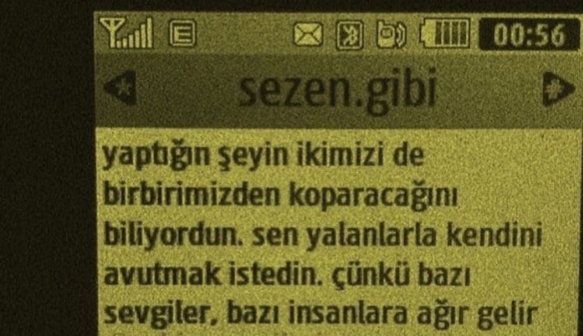 Bazı sevgiler, bazı insanlara ağır gelir.