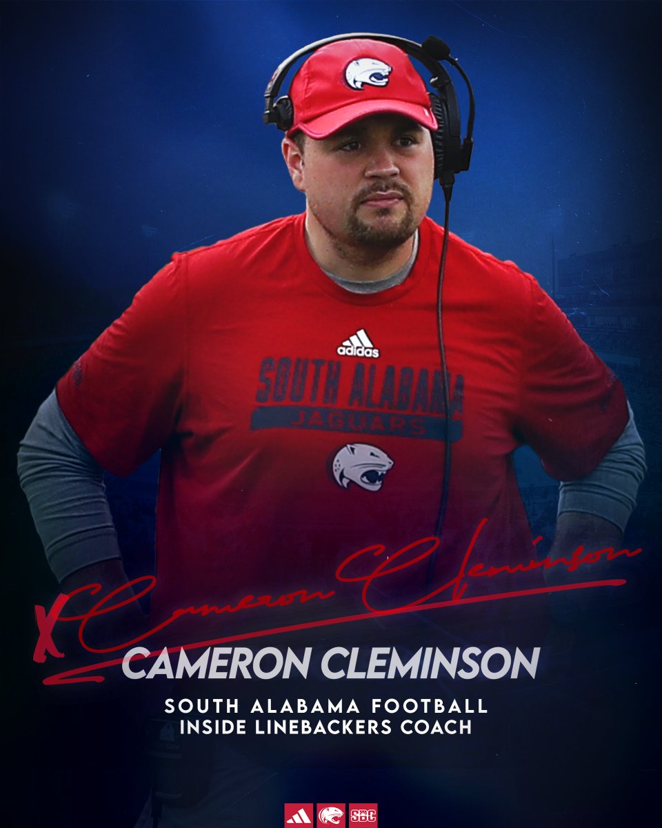 Coach <a href="/CoachCleminson/">Cameron Cleminson</a> moving up to Inside Linebackers Coach‼️
