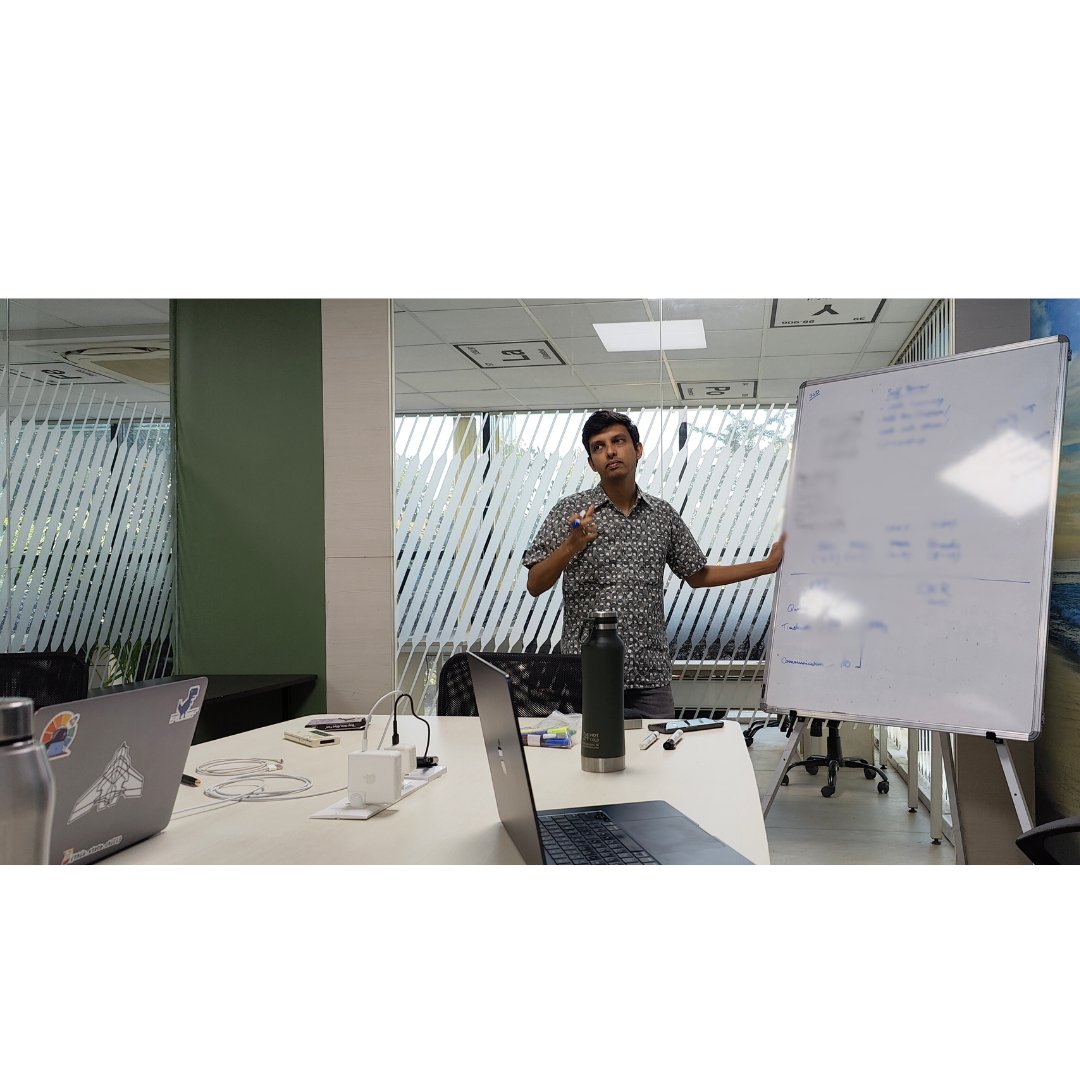 proxwrks's tweet photo. We cracked the code to remote, asynchronous work in 2019.
But, we do not underestimate the value of an in-person meeting. A virtual call does not do justice to the experience of brainstorming in the same room and bringing a collective vision to life — we know this.
So, every year, Proximity’s Sr. Engineering Managers meet in person and feed off of each other’s energy. Planning our way forward, exchanging ideas, and strengthening the one thing that matters most — connection.
Continuing that tradition, our EMs — Saket, Huzaifa, Tushar, and Nitish, met in Pune a couple of weeks ago. For the past couple of years, Bangalore has been a popular destination. This year, it was Pune.
The EMs worked on a comprehensive ‘skill update’ plan. Why? Because we know how crucial it is to adapt to new tools, methodologies, and best practices in the crazy, ever-evolving world of AI.
We also believe the secret sauce to extraordinary achievements is a team that collaborates and thrives together. The team excitedly planned a series of engaging in-person events and curated challenges for all members of the #Proxoverse! (We’re hoping some of these events will be a hot topic across multiple Slack channels!)
And of course, where do great ideas flourish? In the fertile ground where work meets play! Our #Proxonauts treated themselves to Pune’s local delicacies, explored the city, and created lasting memories!
We’re certain our EMs are already counting down to the next rendezvous!
#BornWithoutBoundaries #Startups #TechStartups #TechStartup