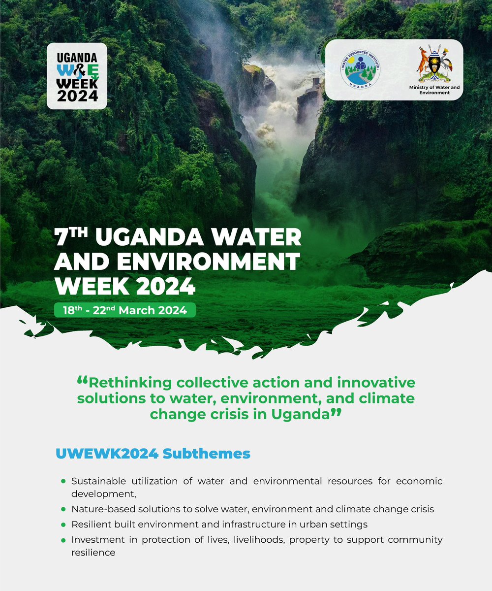 MINISTRY OF WATER AND ENVIRONMENT 🇺🇬 tweet media