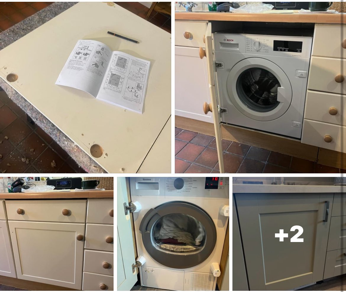 Built-in sales have picked up alot these past few weeks.

We can Supply &amp; Fit Washer’s, Dryer’s, Dishwasher’s &amp; Fridge Freezers ect …….

This includes the Electric, Water &amp; Doors for a total solution.

If you need to replace your machine give us a call on 01603426294
