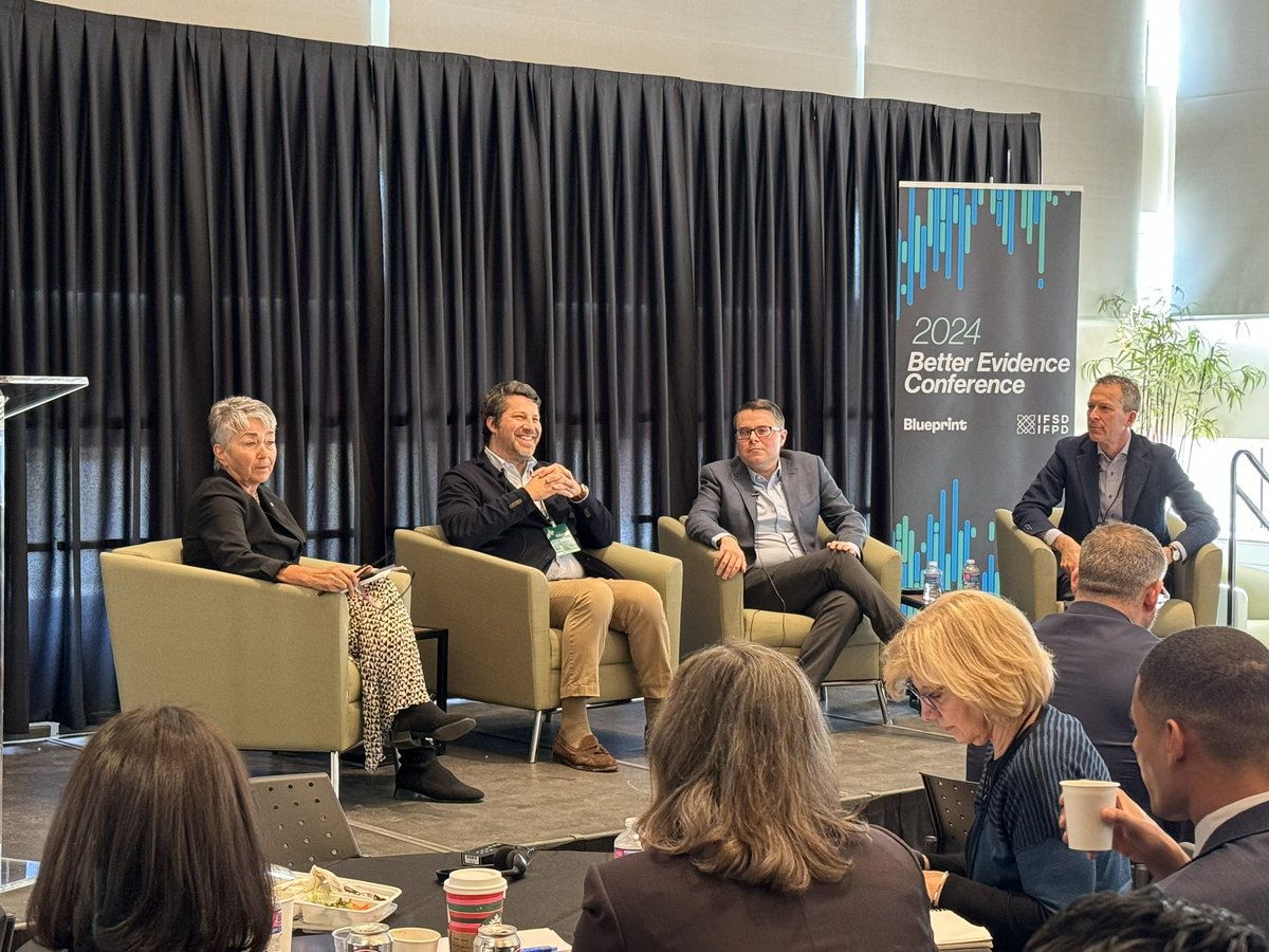 So, how does the sausage get made? Evidence and public policy <a href="/yapbalta/">Yaprak Baltacioglu</a> moderates a fireside chat with Paul Rochon <a href="/tylermeredith/">Tyler Meredith</a> <a href="/Sean_Speer/">Sean Speer</a> <a href="/Blueprint_ADE/">Blueprint</a> #betterevidence24