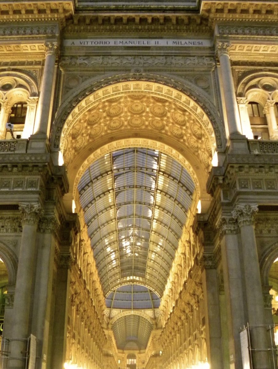Galleria Vittorio Emanuele II, Milan ⁦@Architectolder⁩