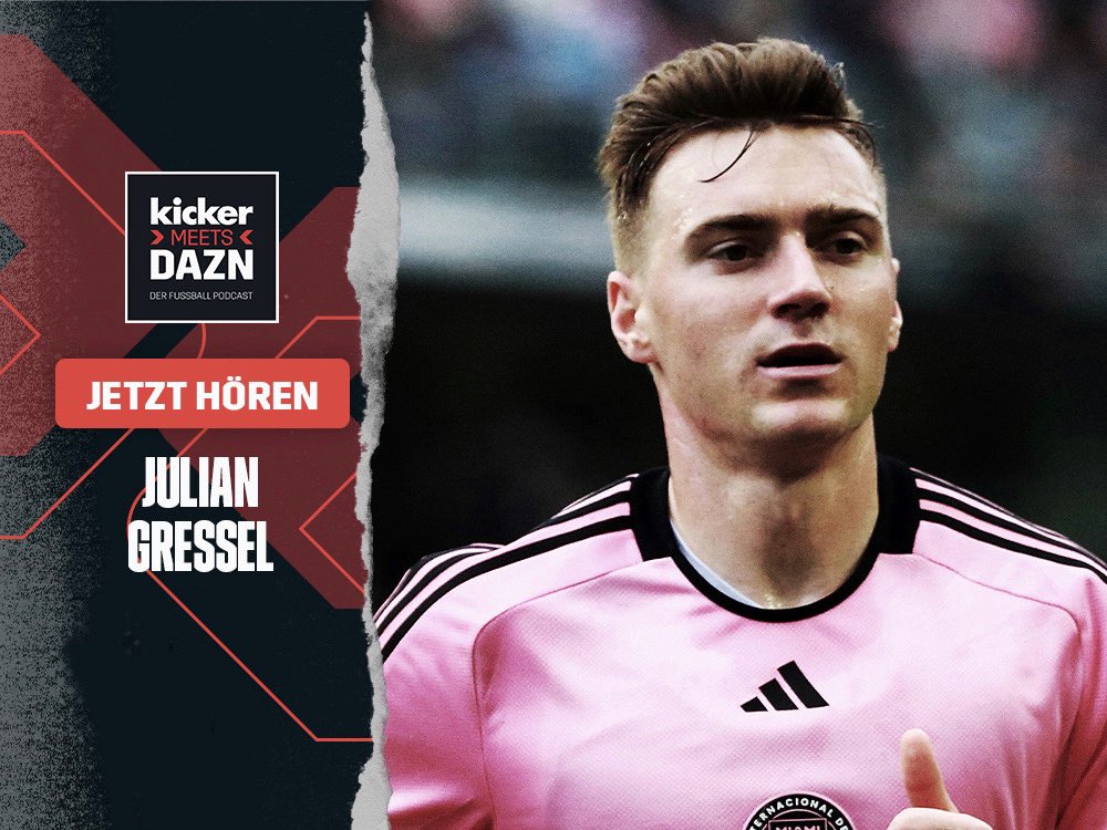 Die neue Folge #kickerMeetsDAZN ist da! Messi-Flüsterer @JulianGressel, ein Exkurs zum Afrika-Cup, Neues von der Fanprotestfront (#BSCHSV) und jede Menge Bundesliga! Spotify: t.ly/MHvWm Apple: t.ly/Fow7O @Alex_Schlueter @kicker_Podcasts @DAZN_DE