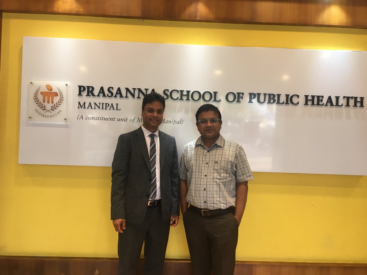 Fantastic start to the India Trip!! It was my pleasure to visit <a href="/MAHE_Manipal/">Manipal Academy of Higher Education</a>  and have constructive discussions about strengthening partnerships between MAHE and <a href="/HuddersfieldUni/">University of Huddersfield</a> <a href="/HuddersfieldInt/">Uni. of Huddersfield International</a>