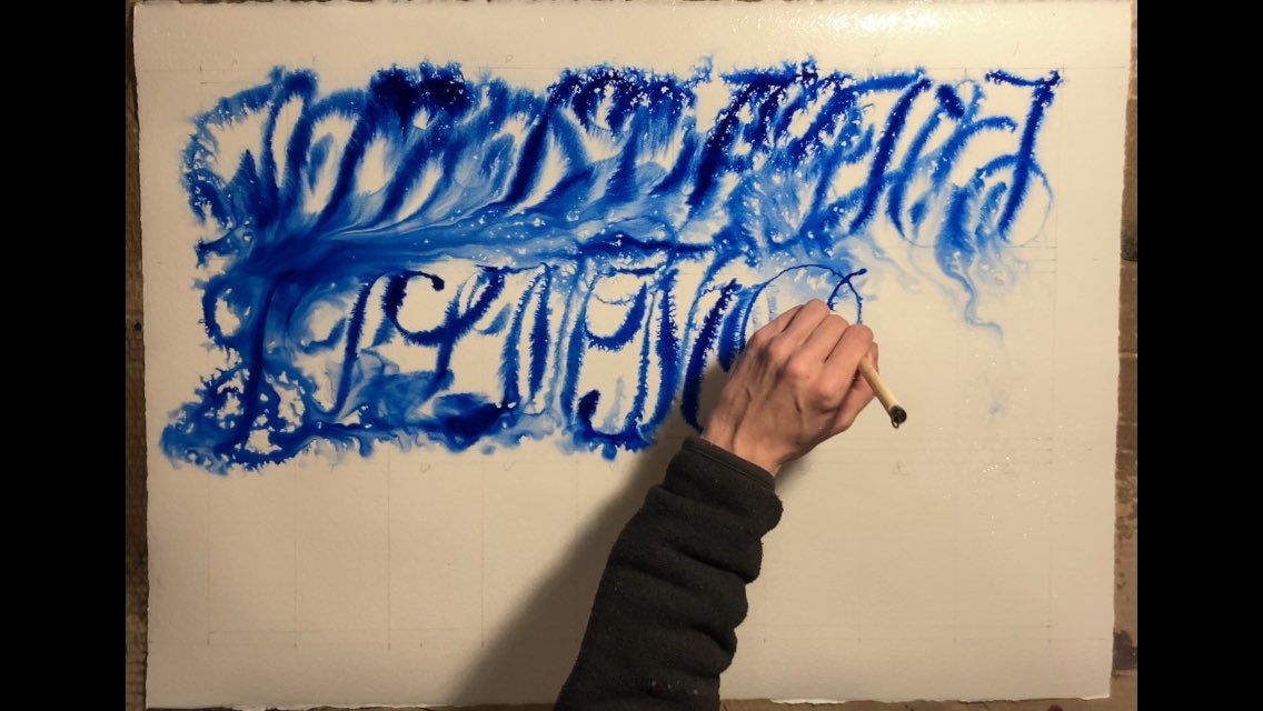 malohff's tweet image. Rainy letters ✍🏼