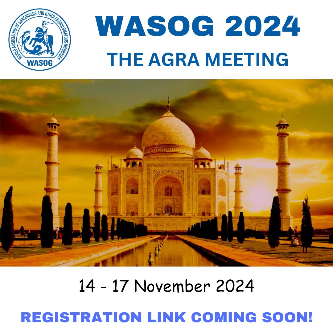 Join the conversations at the WASOG 2024 meeting. Engaging talks, expert insights and the latest knowhow in the field of Sarcoidosis and ILD awaits you. Watch this space for updates. #WASOG2024 #ILD #Pulmonaryfibrosis #sarcoidosis #lungfibrosis #respiratory #pulmonology #India