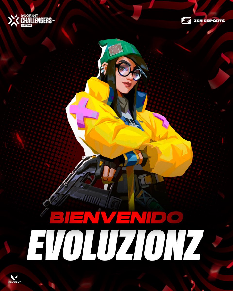 ZeneSportsla's tweet photo. 🚨 ANUNCIO 🚨

Hoy queremos presentarles a dos grandes jugadores que nos estarán acompañando.

¡Nuestro nuevo IGL @leonzhet y @EvoLuZionz, que tomará el rol de centinela en el equipo 🔥

#GoZEN❤️ https://t.co/xQkNtTj9v2