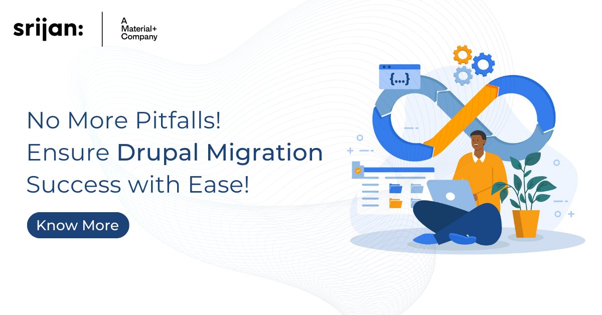 Srijan's tweet image. Navigate your #Drupalmigration smoothly by avoiding common pitfalls and considering crucial factors. Explore more in our latest blog here: hubs.la/Q02jV8630
#websitemigration #opensource #webdevelopment #drupalsupport #drupalmaintenance