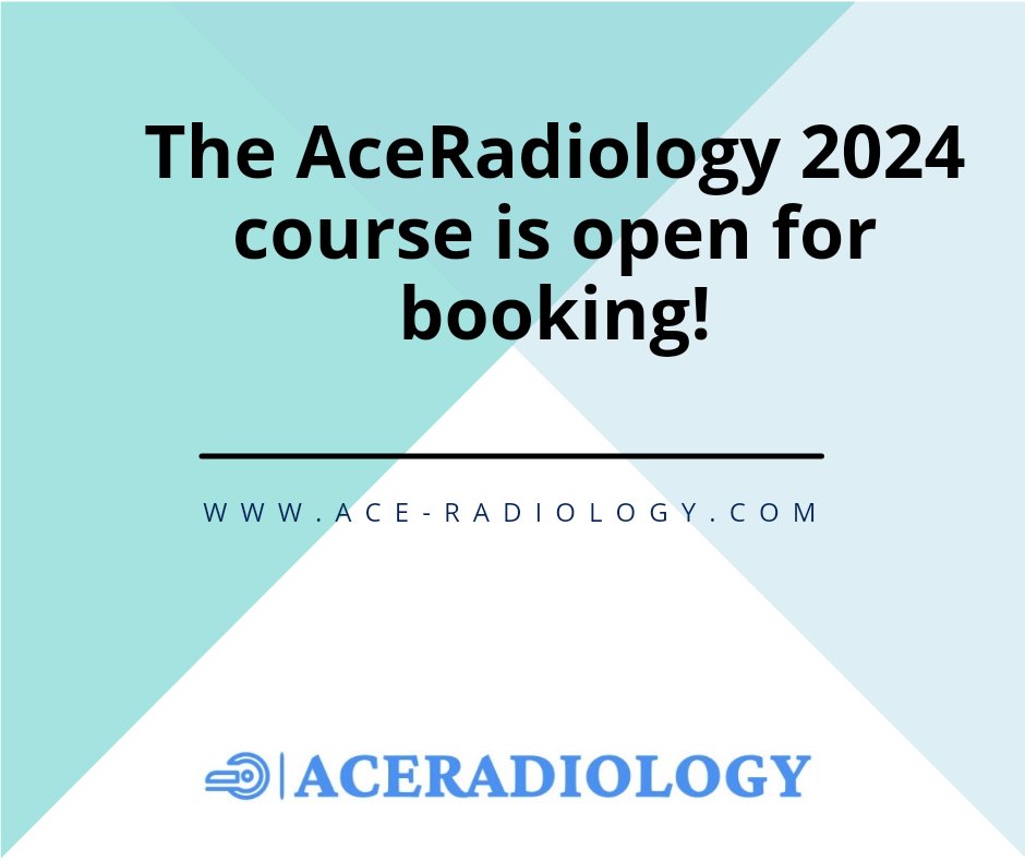 ☢️Want to secure a radiology training   number?

🚨Beat the competition with AceRadiology. Learn tips and tricks from top scoring radiology applicants! 

⭐AceRadiology 2024 Interview Course is now open!

ace-radiology.com/courses/interv…
