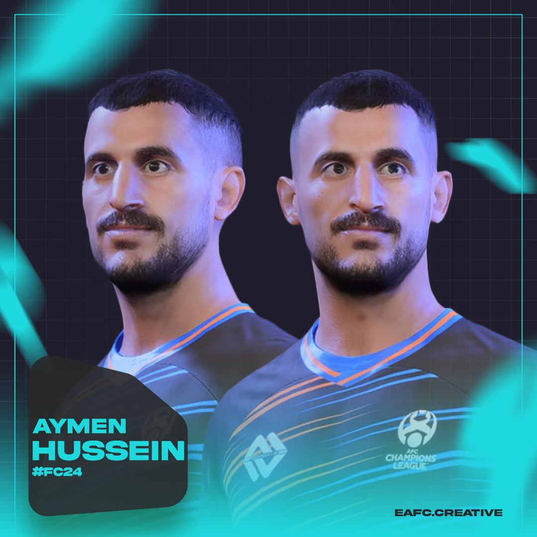 Amiriowski's tweet photo. Ali Jasim and Aymen Hussein faces for #FC24 💎🇮🇶 https://t.co/kbdAq2B0qd