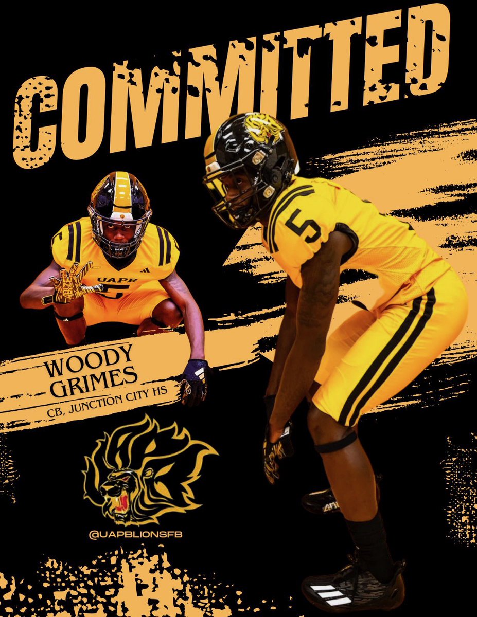 #Committed Go lions 🦁 <a href="/UAPBLionsFB/">𝐆𝐨𝐥𝐝𝐞𝐧 𝐋𝐢𝐨𝐧𝐬 𝐅𝐨𝐨𝐭𝐛𝐚𝐥𝐥 🏈</a> <a href="/dscalloway/">David S. Calloway</a> <a href="/CoachAHampton/">Alonzo Hampton</a> <a href="/CoachMike2Will/">Coach Mike Will</a> <a href="/LDixon_/">Lorenzo Dixon</a> <a href="/EarlGill10/">Earl Gill</a> <a href="/ballcoachcfhs/">Coach Ball</a>