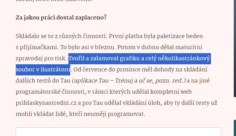 Medvjed's tweet photo. Na to, že je to šéf "vzdělávací agentury" je pan ředitel #CERMAT fakt moula. To jako vážně ještě synátora proflákne, že používal Adobe Illustartor k výdělečné činnosti. A má licenci? https://t.co/lZcLY5pxbc