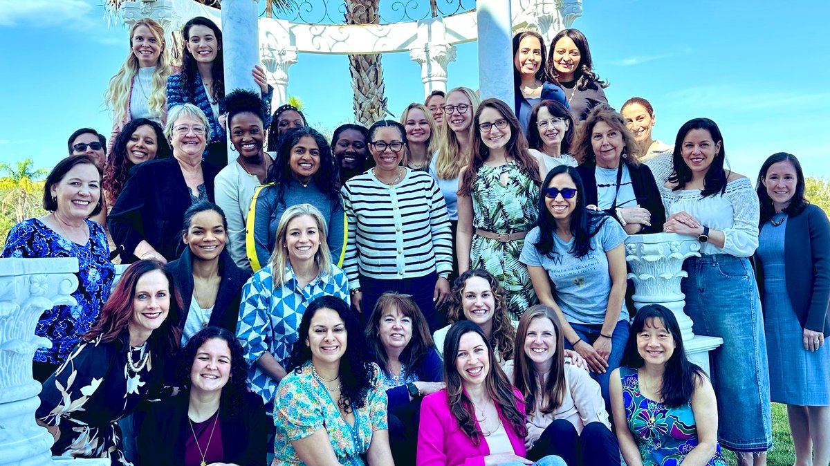 When you bring together a group of 👩🏿‍⚕️👩🏼‍⚕️👩🏻‍⚕️ leaders over the years w/a shared passion for promotion of #equity in medicine, 🤩 things happen. The product of @JulieSilverMD’s innovation and @ReemGhalibMD’s generosity, #PROWD and #WAVE are the future of #healthcare. #BOOM 💥