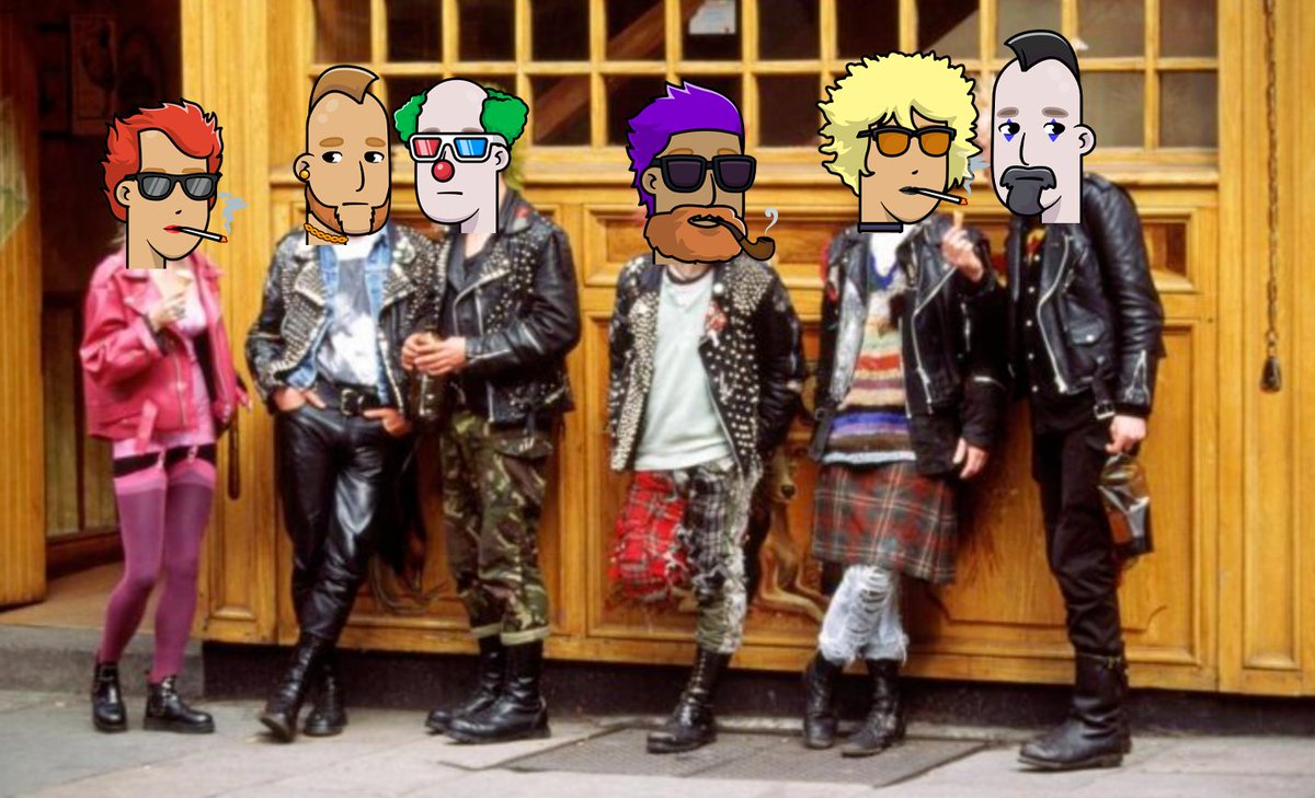 DAkieNtoshi's tweet image. 📢 Punks Not Dead, let alone VectorPunks  📢

#punksnotdead #vectorpunks #cryptopunks