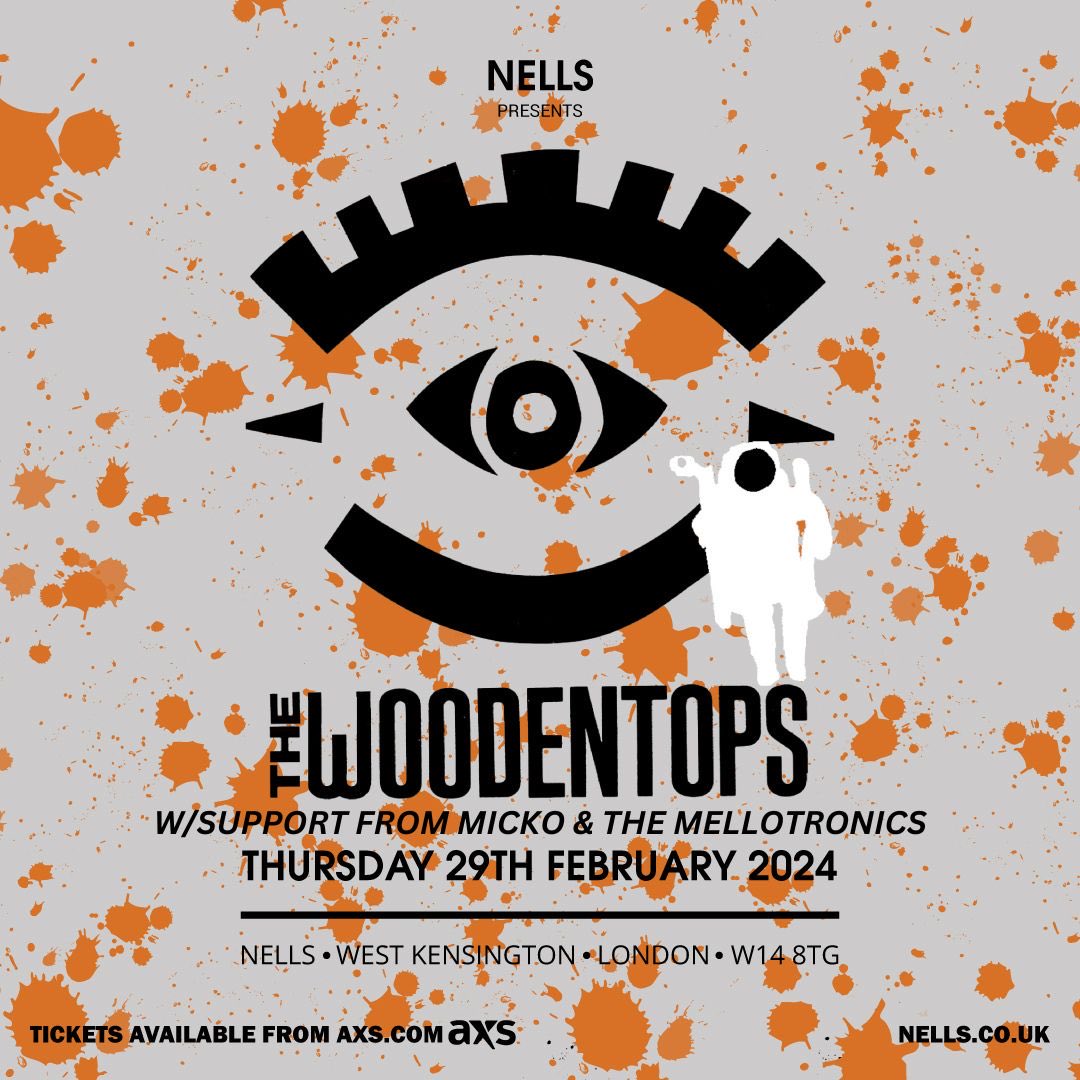 Looking forward to playing a Mellotronics gig with The Woodentops 29th Feb