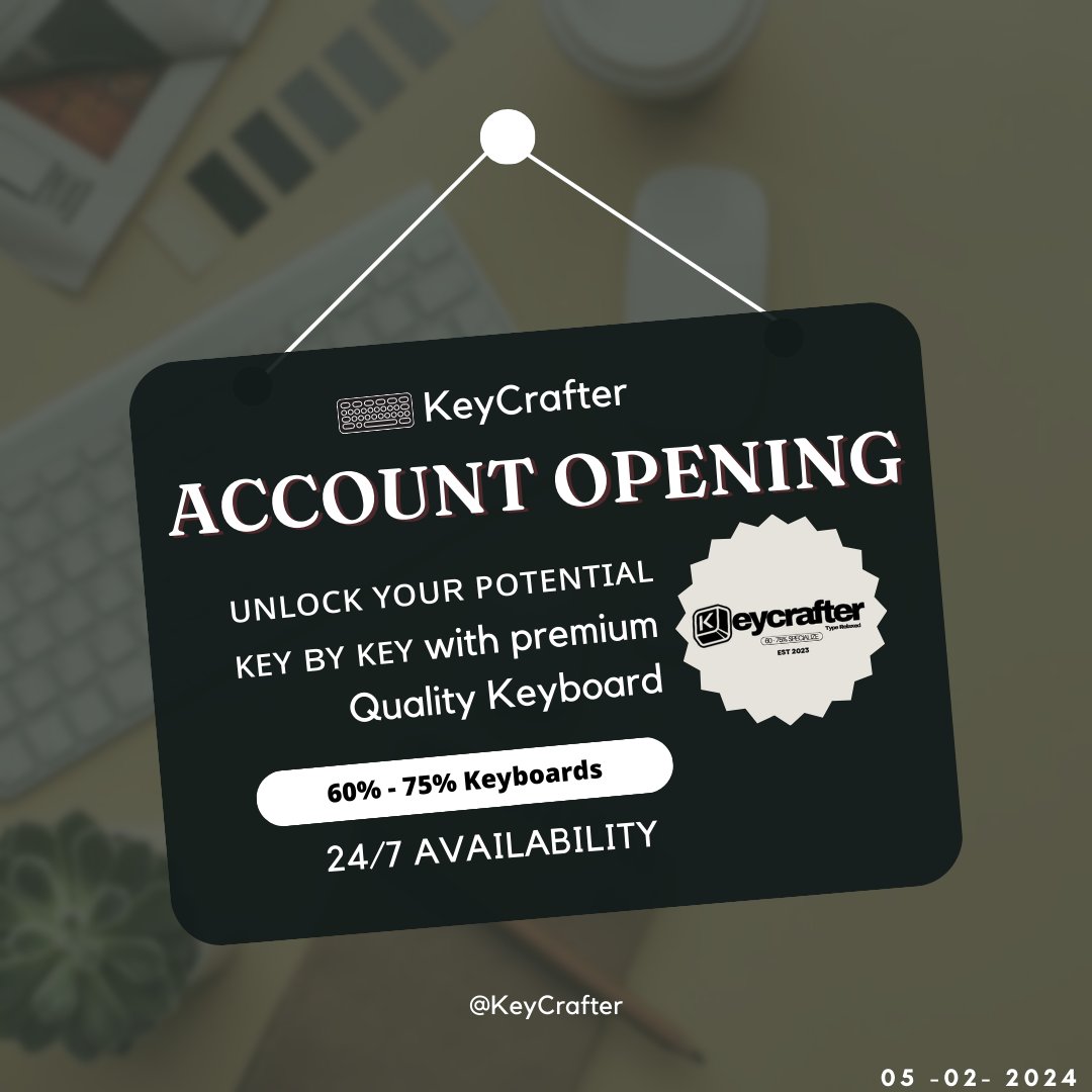 KeyCrafter tweet media