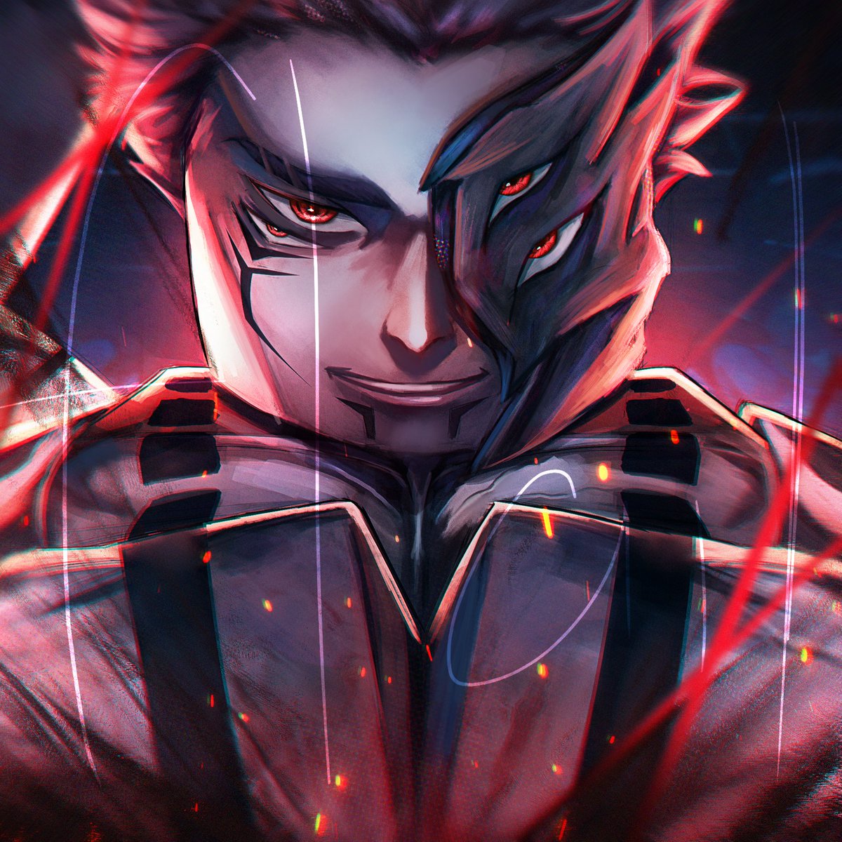 SUKUNA🩸
- 
Commissioned by 
<a href="/SquidyCakez/">SquidyCakez</a>
 - 
Likes and Retweets are appreciated! 💘
-
Portfolio -> discord.gg/ge2WTqmCEn
#RobloxGFX #RobloxDev #robloxart #RobloxGFXC