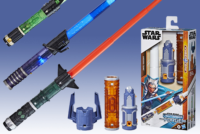 JediNewsNetwork's tweet photo. Hasbro Unveils New Lightsaber Forge Kyber Core Products and R5-D4 Droidable - https://t.co/rZeBzfsOB8 #StarWars @Hasbro @HasbroPulse #LightsaberForge #SabineWren #DarthVader #BaylanSkoll #LukeSkywalker #AhsokaTano @StarWars #R5D4 #Droidables https://t.co/TbyR8J3N7D