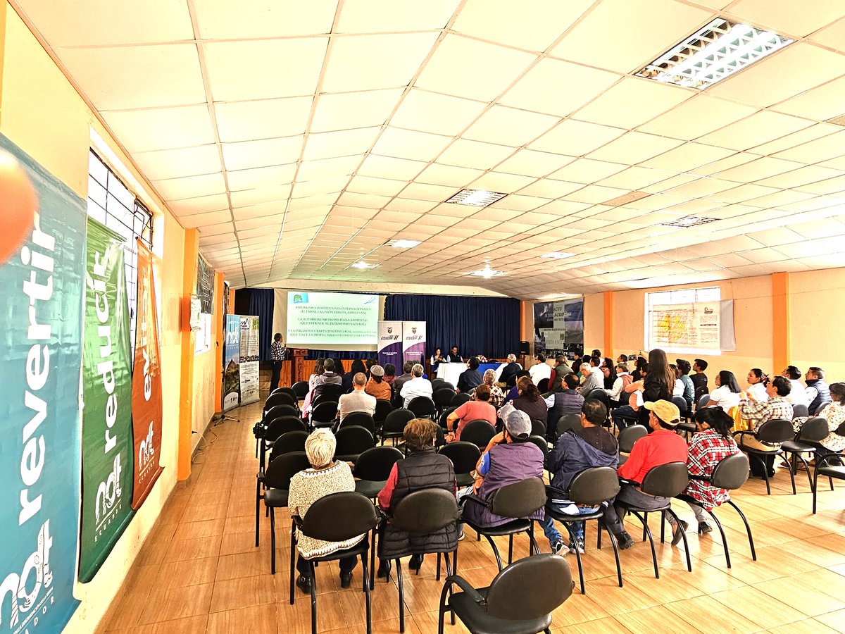 _CONDESAN's tweet photo. #NDTCondesanEC y Comité Gestión Reg. del #ACUS #MojandaCambugán firmaron convenio de cooperación para fortalecimiento iniciativas de #ProducciónSostenible y #Conservación 27mil ha en #Pichincha
Participaron @AgriculturaEc @Ambiente_Ec y #GADpa. Atahualpa @theGEF @FAOEcuador https://t.co/1TBawb089D