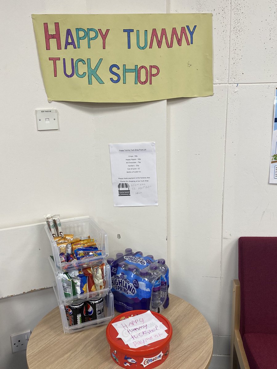 Mintlaw ASL (@mintlawasl) on Twitter photo Our S3 Horizons class launched their enterprise project today - a tuck shop in the staffroom with an honesty box! Staff in need of a wee chocolate treat - pop along and see what there is 😊 <a href="/MintlawAcademy/">Mintlaw Academy</a> Our S3 Horizons class launched their enterprise project today - a tuck shop in the staffroom with an honesty box! Staff in need of a wee chocolate treat - pop along and see what there is 😊 <a href="/MintlawAcademy/">Mintlaw Academy</a>