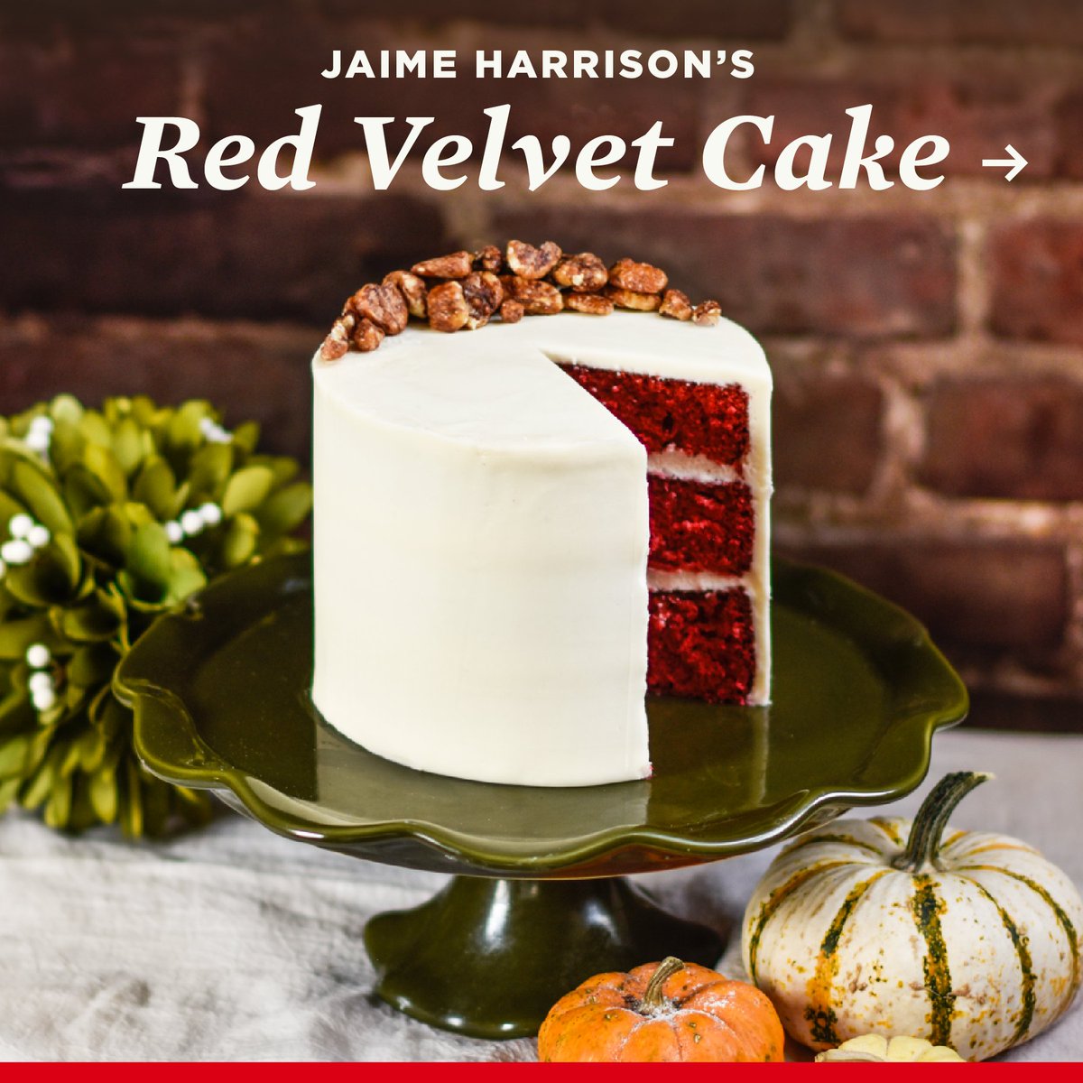 Celebrate DNC Chair @HarrisonJaime's birthday by downloading his award-winning red velvet cake recipe: bit.ly/JHRedVelvetCake 🎂