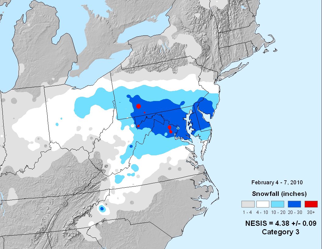 14 Years Ago: #Snowmaggedon! The first of 2 back-to-back blizzards that would bring over 30-40” of #snow within 5 days of each other 🥹😍