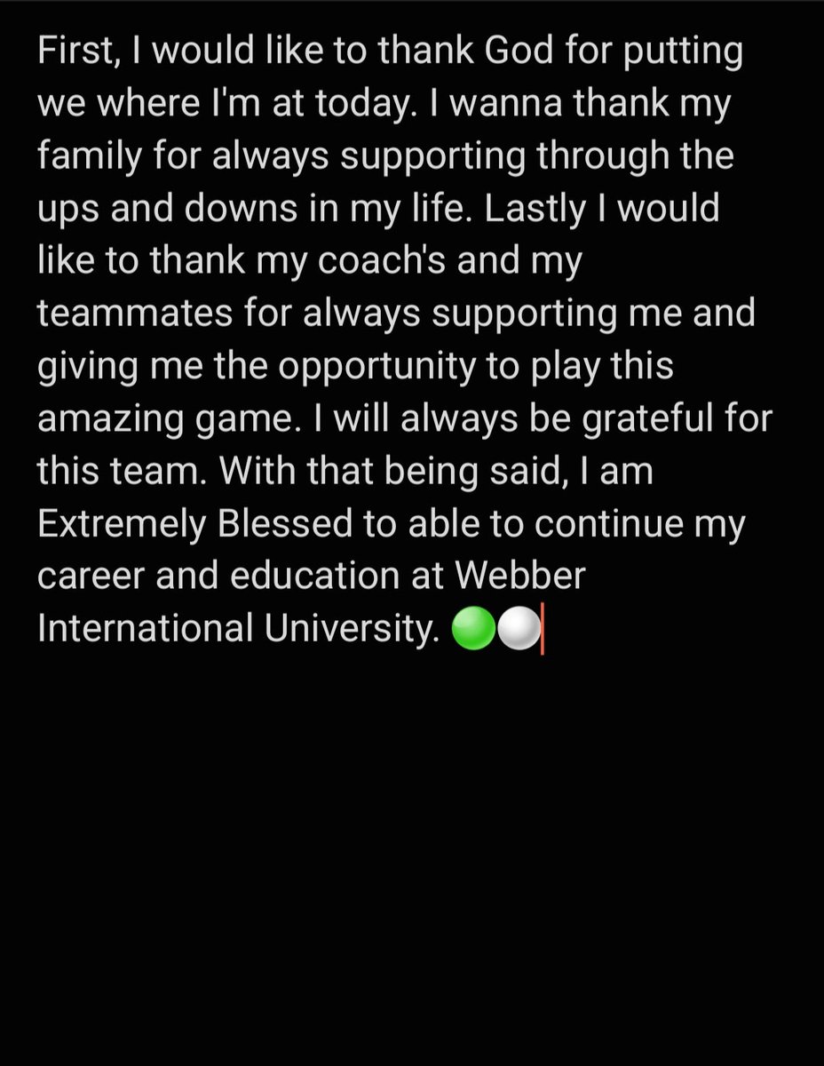 Chris Bolanos (@chrisbolanos_52) on Twitter photo #AGTG COMMITTED!!!!π’βͺοΈ <a href="/Coach_Hartz_2/">Steve Hartz</a> <a href="/_CoachZack/">Zack Sharaf</a> <a href="/CoachSpeakman/">Steve Speakman</a> <a href="/CoachPotochney/">Coach P</a> <a href="/WebberFB/">Webber Int'l University Football</a> #AGTG COMMITTED!!!!π’βͺοΈ <a href="/Coach_Hartz_2/">Steve Hartz</a> <a href="/_CoachZack/">Zack Sharaf</a> <a href="/CoachSpeakman/">Steve Speakman</a> <a href="/CoachPotochney/">Coach P</a> <a href="/WebberFB/">Webber Int'l University Football</a>
