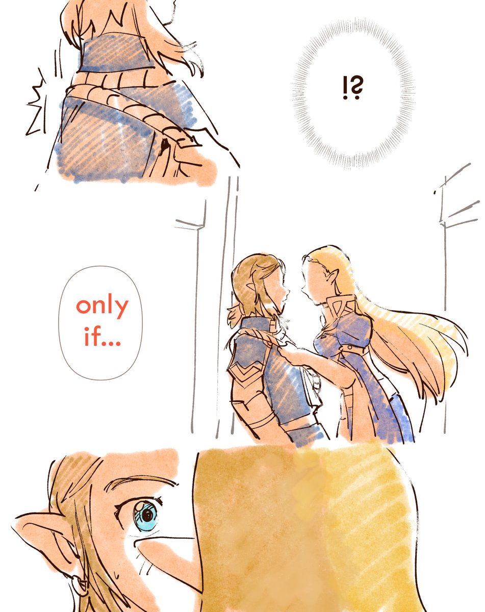 a world where they are friends for so long time before calamity. (2/3)