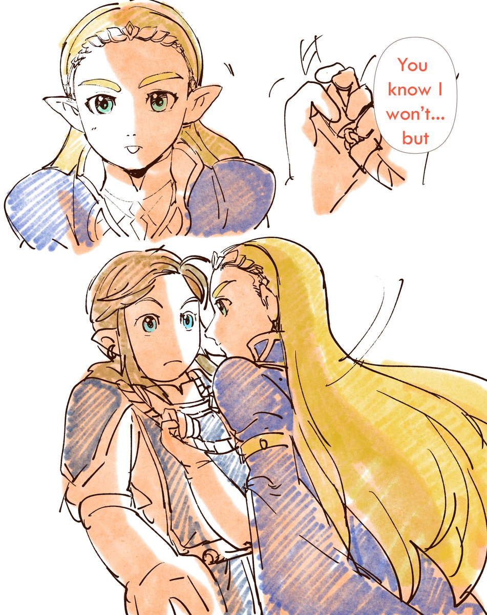 a world where they are friends for so long time before calamity. (2/3)