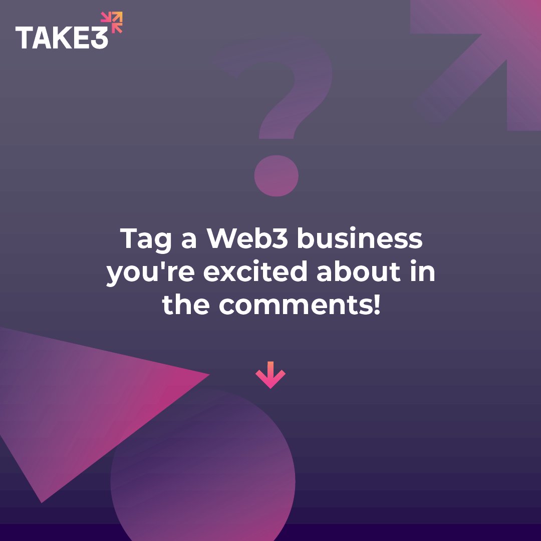 There are so many exciting businesses emerging in this space. Tag one that you love in the comments below! #Take3