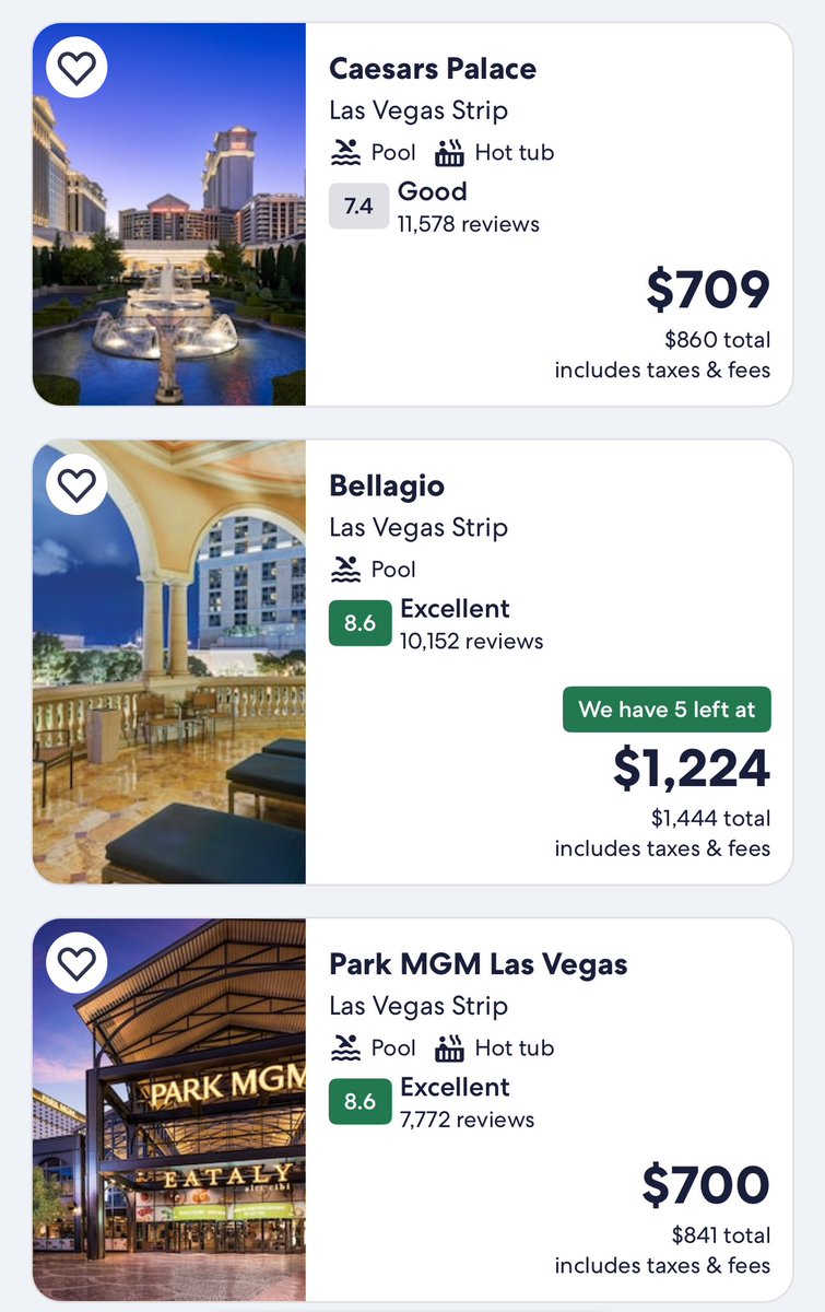 LIVTracking's tweet photo. Hotel prices in Las Vegas have skyrocketed with #LIVGolf coming to town. Almost tripling in price. Undoubtedly the biggest sporting event of the week.

The demand for LIV in Nevada was heard and quickly acted on.

The TV ratings will be monumental for the second week in a row. https://t.co/KYTzGbLcXA