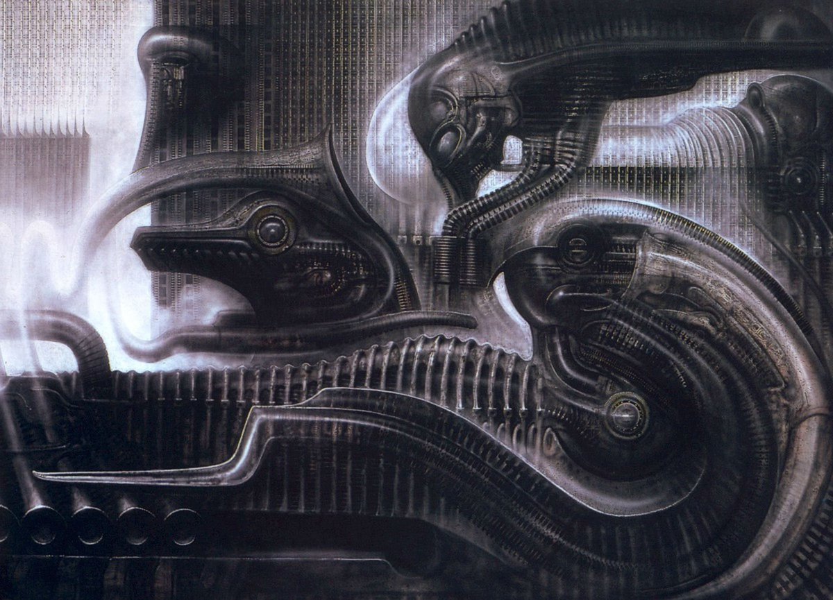 SFEncyclopedia's tweet photo. HR Giger was born on this day, so here's some of his artwork: https://t.co/ztOIHmx6tR