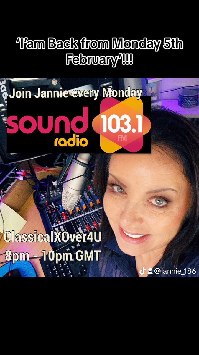 Tune in to hear me sing Rusalka’s Song to the Moon aria by Dvorak @SoundRadio1031 Jannie Rawlinson’s beautiful Classical crossover musical show Mondays at 8-10pm🇬🇧 U.K. time, sending love & light #LolaG #soprano #voice #singersongwriter #classicalcrossover #musiclovers #thankyou