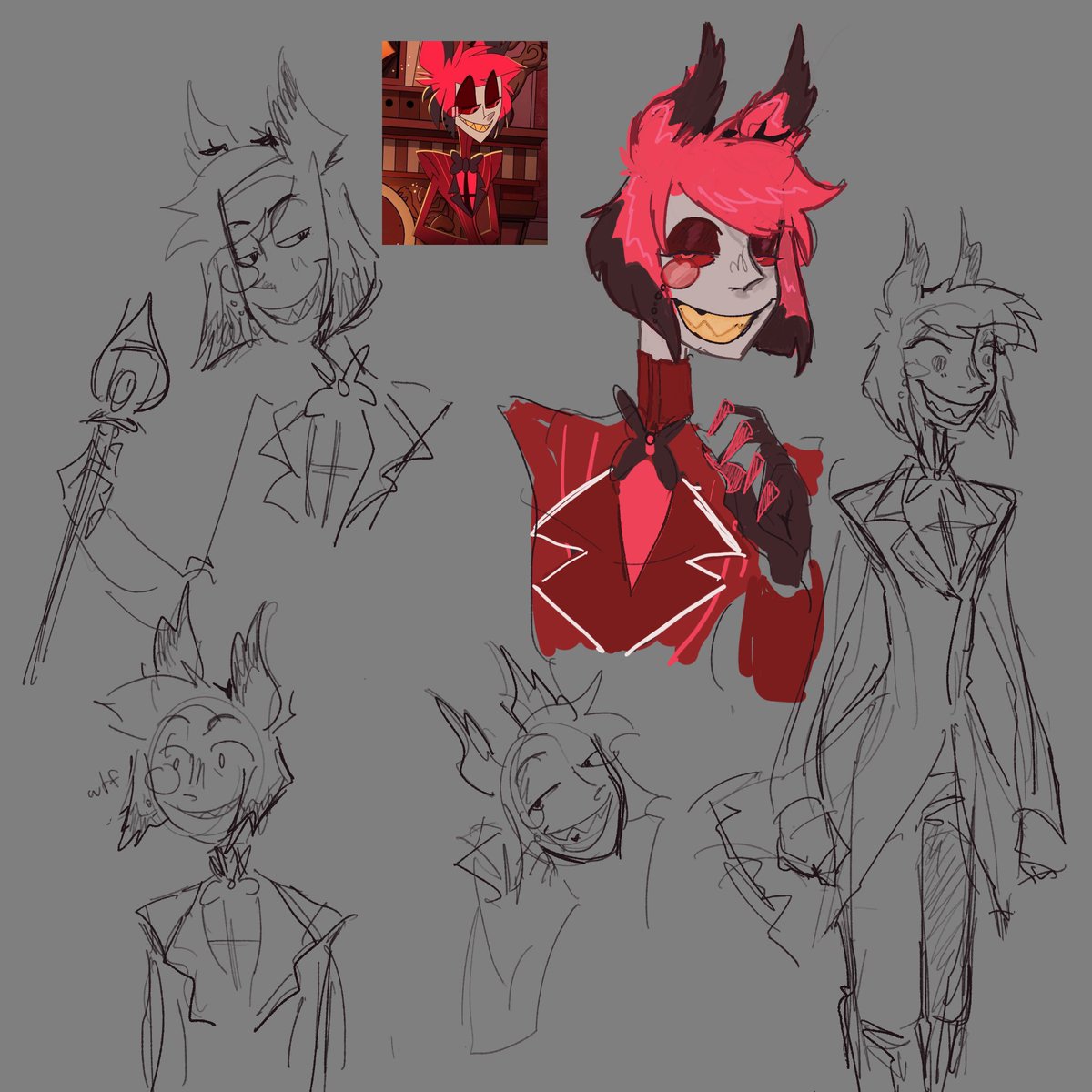 kanelioli's tweet photo. #HazbinHotelAlastor YIPPEE‼️gonna start posting my mile high stockpile of art in no particular order<3

jan 25 #Hazbinfanart https://t.co/xntIHyC6lS