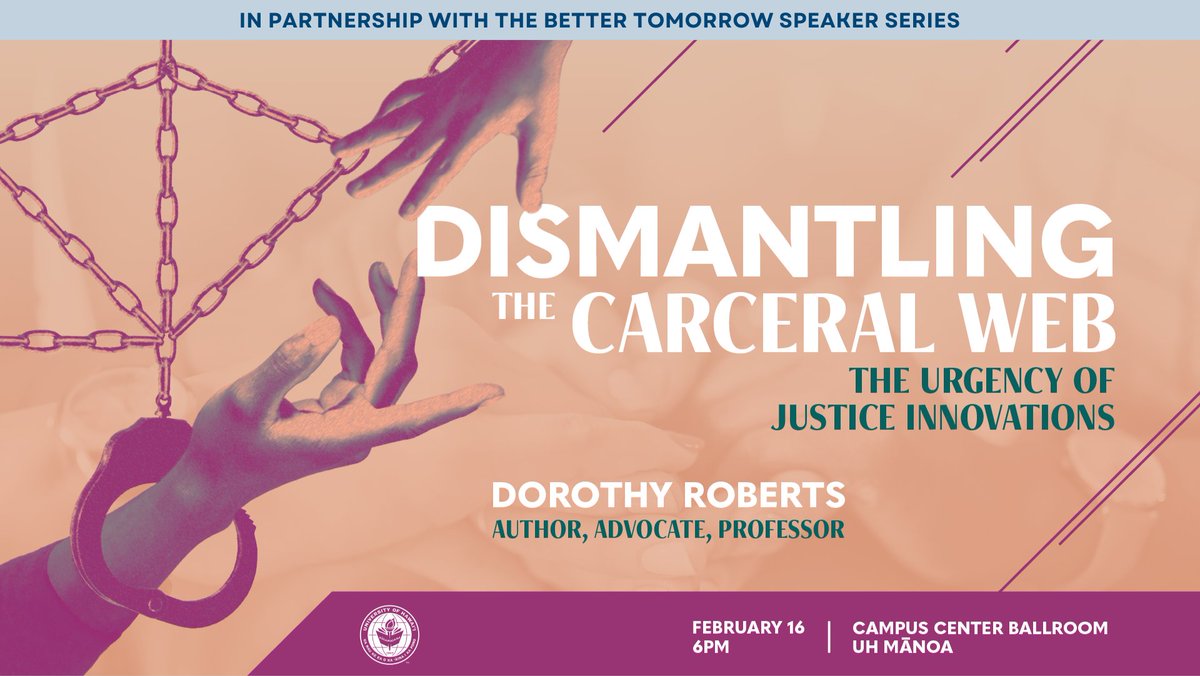 uh_btss's tweet photo. Join us on Feb 16 for the 2024 Justice Innovations Summit and discuss innovative approaches for drug and street crime policies' impact on Black and Indigenous families!

Register: https://t.co/erJuTMbFTS
#CarceralWeb #Community #Justice https://t.co/wwIwTy5A1P