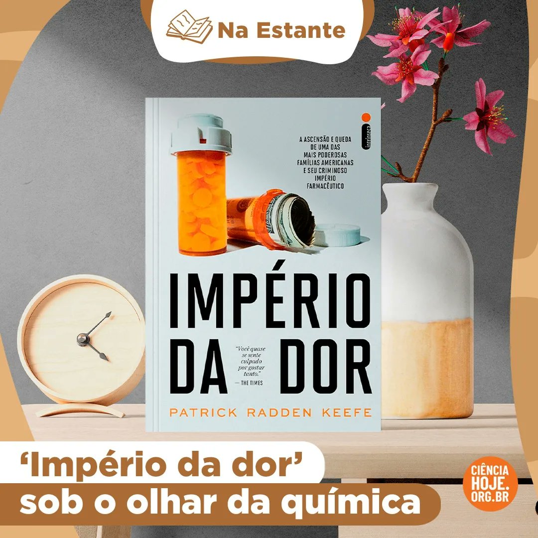 📚🌷💊 NA ESTANTE | Um breve resumo pela história do ópio aos opioides e uma comparação da estrutura de drogas como morfina e heroína mostram que a trajetória do analgésico OxyContin, retratada em livro e série homônimos, era tragédia anunciada. 

cienciahoje.org.br/artigo/imperio… 

+