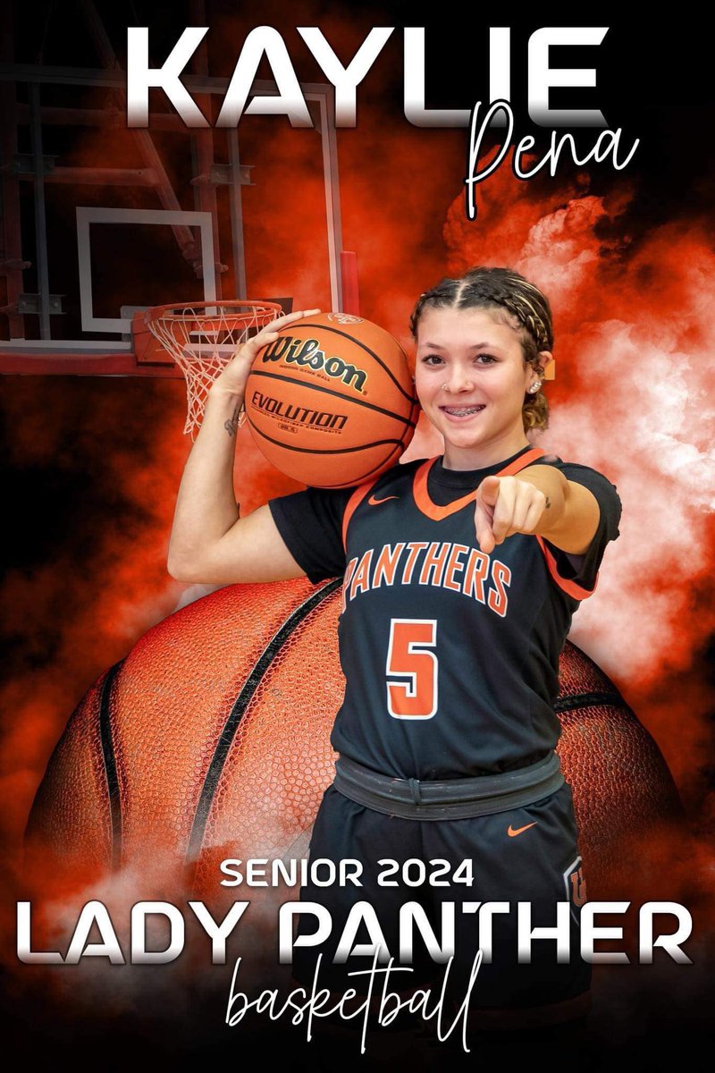 🟠2024 Senior Spotlight⚫️
Kaylie Peña #5 
Senior Night is this Thursday @ 7:00pm!
#PantherPride