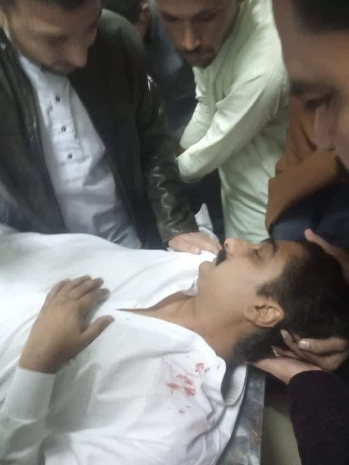 ذوالفقار علی شاہ پر قاتلانہ حملہ، گولی لگنے سے شدید زخمی ہسپتال منتقل ۔
شاہ جی مالک آپکو اپنے حفظ و امان میں رکھے.آمین 
تمام دوستوں سے جلد صحتیابی کی درخواست ہے🙏

<a href="/BBhuttoZardari/">BilawalBhuttoZardari</a>