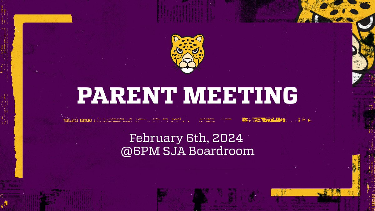 Parent Meeting tomorrow! tryouts in 2 weeks!!! #sjajaguars #jagmode #sjajaguarssoftball #letsgojags