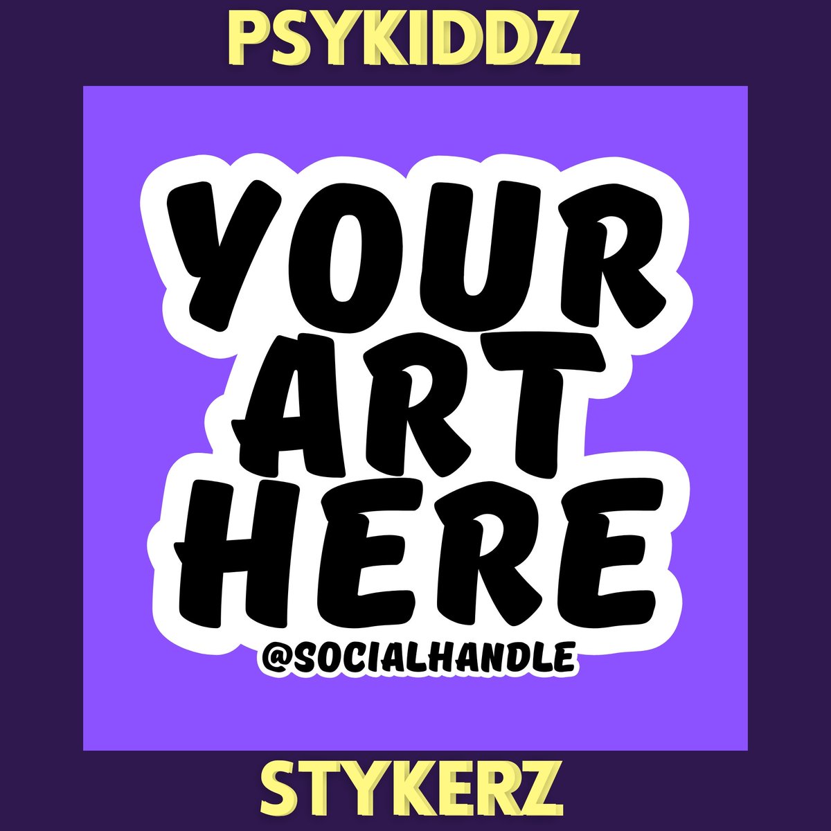 If you are in need of custom stickers: hit me up!

I make dye-cut stickers and kiss-cut sticker sheets, and have cool holographic and glitter materials available

Im happy to work with all sorts of projects, if you have any questions feel free to ask!
