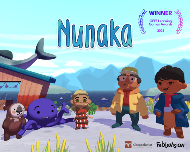 FVStudioBoston's tweet photo. Our game #Nunaka, created by #FableVision and #Chugachmiut is a finalist for Best Learning App at the 2024 @kidscreen Awards! Read all about the nominees here: https://t.co/l7Av8T4q1W https://t.co/cGz8DGQ8XD