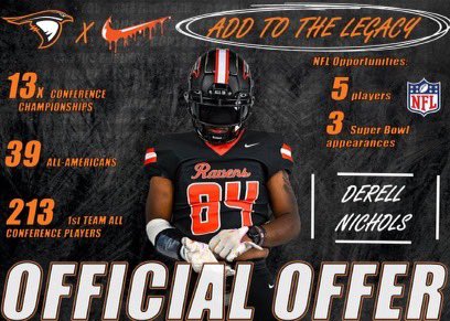 Thankful to receive a offer from <a href="/CoachMonte_/">LaMont Johnson</a> <a href="/AUFootball__/">Anderson University Football</a> <a href="/CoachRodregisS/">Rodregis Smith</a> #AGTG