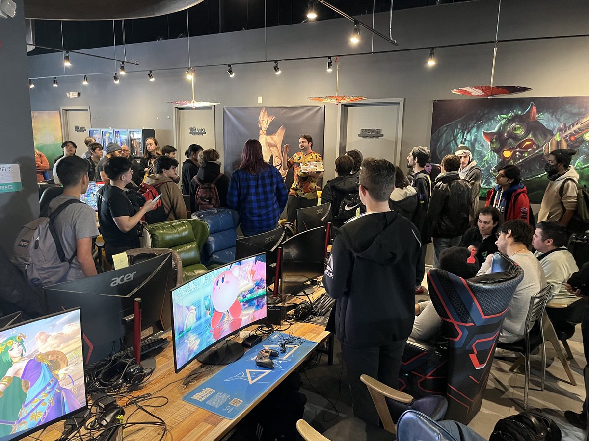 MSSTournaments's tweet photo. Another MSS in the books -- and what a great one it was!

1 - Spike talking to Melee side w/ Hyper
2 - Spike talking to Ult side
3 - Melee stream!
4 - Ult stream!

We ended with a bang here -- we're gonna be taking a short break from events. More on this in another tweet. https://t.co/ZlTrorCTjc