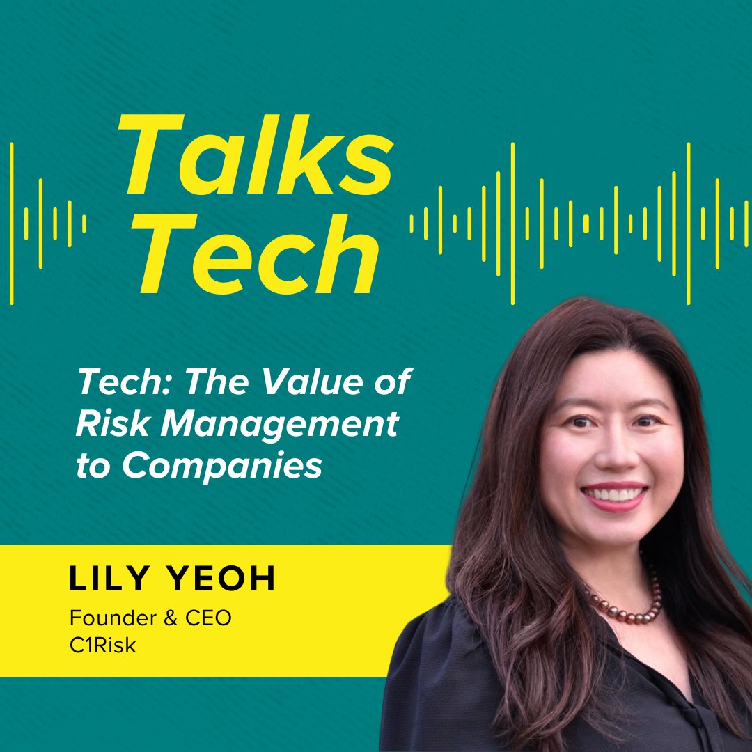 WomenWhoCode's tweet photo. 💻 Discover the value of building an integrated risk management program across an organization in the latest episode of the #WWCode #TalksTech #Podcast with Lily Yeoh, Founder & CEO of C1Risk - Risk Management AI.
Learn more: https://t.co/8nkQjZtjPX
#WomeninSTEM
#WomenWhoCode https://t.co/SLzP4vjAHw