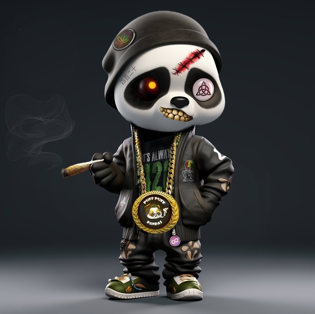 NighPanda202's tweet photo. @birth2497 @YolosSquad I hope that all the @PuffPandas step up and get a #ZombieGang #PuffPanda created. It's a great price of 25 #Matic. Let's help this Brilliant Artist @YolosSquad get discovered. https://t.co/t1YK1QHRAL
